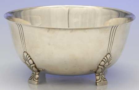 Palmette (Sterling, Hollowware Only) Round Sterling Footed Centerpiece