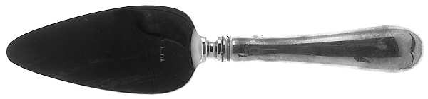 Feather Edge (Sterling, 1938, Cheese Server with Stainless Blade