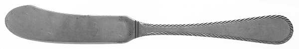 Feather Edge (Sterling, 1938, Flat Handle Butter Spreader
