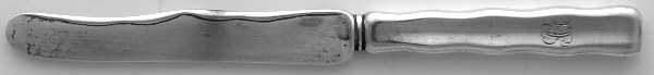 Dessert/Tea Knife Hollow Handle Sterling Blade