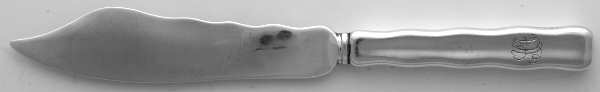 Individual Hollow Handle Fish Knife-Sterling Blade