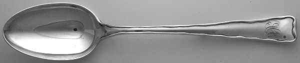 Gravy Dressing Spoon Solid with Button Large