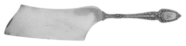 Broom Corn (Sterling, 1890, Monograms, M-T-C Stamp) Ice Cream Hatchet Solid Piece