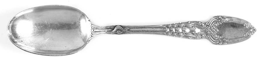 Broom Corn (Sterling, 1890, Monograms, M-T-C Stamp) Tablespoon (Serving Spoon)