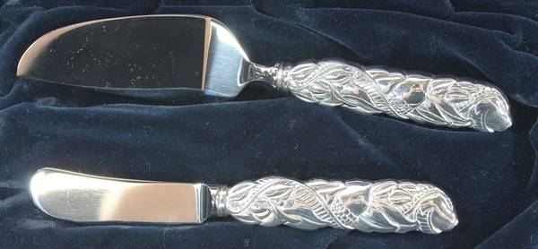 Celebration (Sterling) Cheese Knife with Stainless Blade