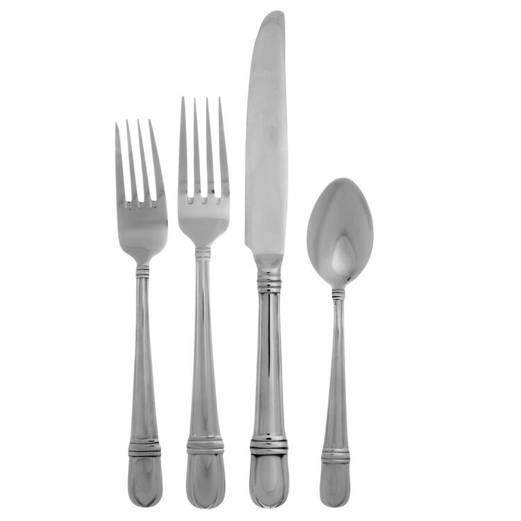 Ariel (Stainless) 4 Piece Place Setting