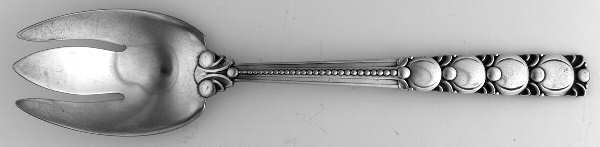 Tomato (Sterling) Solid Salad Serving Fork
