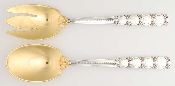 Tomato (Sterling) (2 Pc) Solid Salad Set