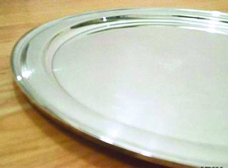 20181 (Sterling, Hollowware) 15" Round Tray