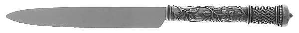 Evelyn (Pewter) New French Hollow Knife