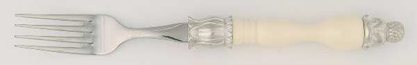 Calyx Baroque-Ivory (Stainless) Individual Salad Fork