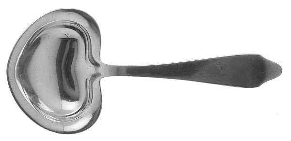 Clinton (Sterling, "L"-No Stamp) Solid Bon Bon Spoon