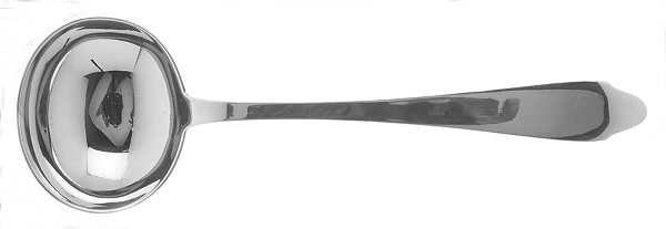 Clinton (Sterling, "L"-No Stamp) Solid Gravy Ladle