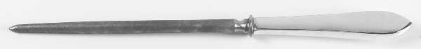 Faneuil (Sterling, "L" or No Stamps) Large Roast Steel Rod Knife Sharpener
