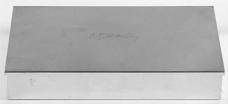 4063 (Silverplate, Hollowware) Cedar Lined Cigarette Box