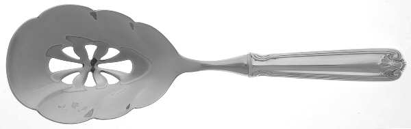 Benjamin Franklin (Sterling, "Towle") Pierced Casserole Spoon with Stainless Bowl