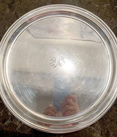 Hamilton (Sterling, Hollowware) 11" Round Tray