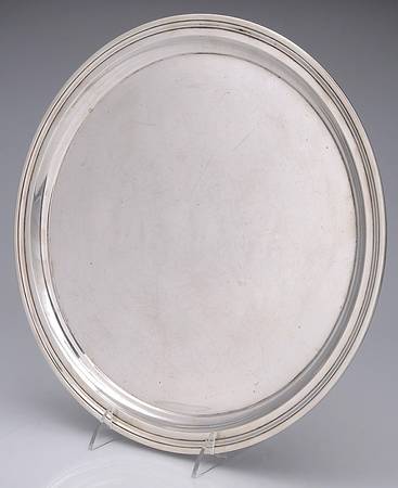 Hamilton (Sterling, Hollowware) 13" Round Tray