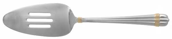 Amante Gold (Stainless) Pierced All Stainless Pie Server by Towle Silver