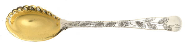 Lap-Over-Edge (Engraved) Sorbet Spoon