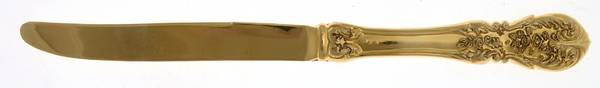 TWS330 (Gold Electroplate) Modern Hollow Knife