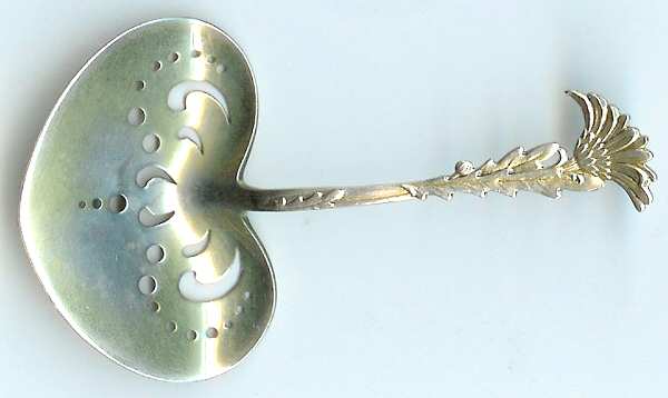Floral (Sterling) Solid Bon Bon Spoon