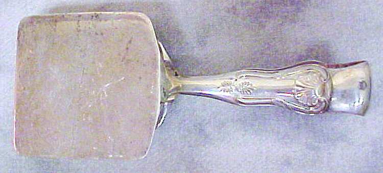 TIS41 (Sterling) Solid Piece Aspragus Tongs