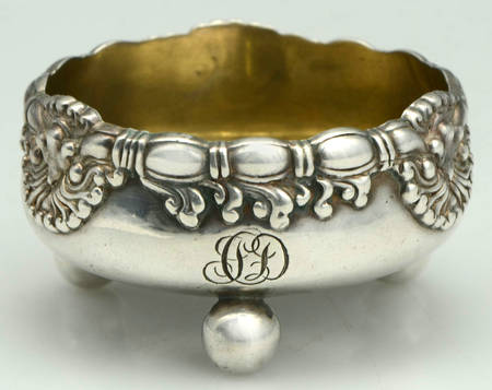 English King (5011, Sterling, Hollowware) Individual Open Salt