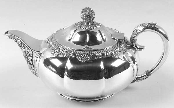 English King (5011, Sterling, Hollowware) Teapot