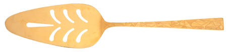 Gold Aquarius (Stainless) Pierced All Stainless Pie Server