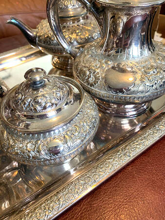 2918 (Silverplate, Hollowware) Sugar Bowl & Lid