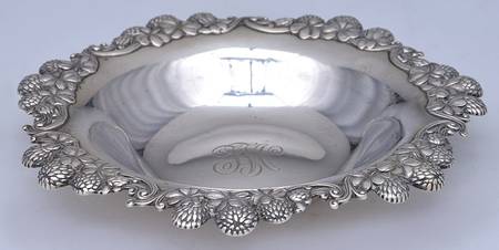 Clover (Sterling, Hollowware Only) 6" Bon Bon Bowl