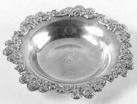 Clover (Sterling, Hollowware Only) 6" Bon Bon Bowl