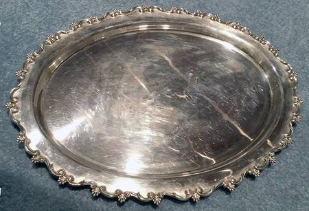 5944 (Sterling, Hollowware) 18" Oval Serving Platter