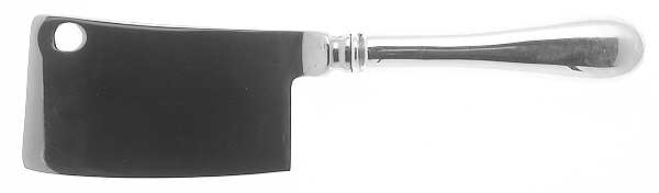 Hannah Hull (Sterling, 1974-2003) Cheese Cleaver with Stainless Blade