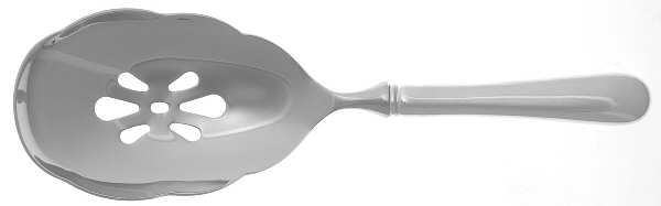 Hannah Hull (Sterling, 1974-2003) Pierced Serving Spoon with Stainless Bowl