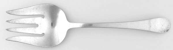 Hannah Hull (Sterling, 1974-2003) Solid Salad Serving Fork