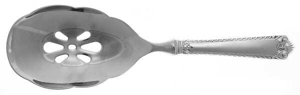 Lamerie (Sterling, 1974-2009) Pierced Serving Spoon with Stainless Bowl