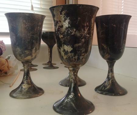 904 (Sterling, Hollowware) Sterling Wine Goblet
