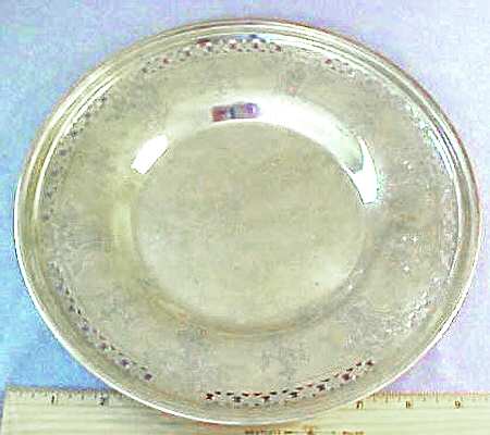 5461 (Sterling, Hollowware) Sterling Sandwich Plate
