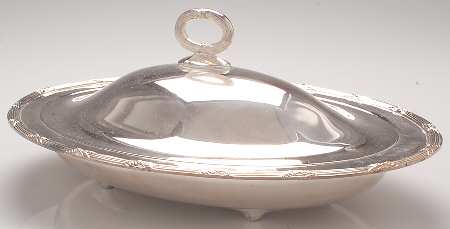 2851 (Silverplate, Hollowware) Oval Covered Casserole