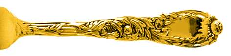 Chrysanthemum Gold (Str, 1880, Gold Vermeil)