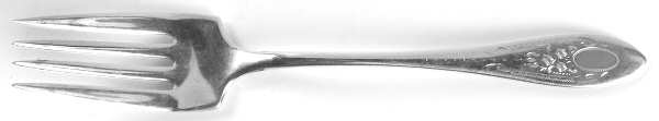 Lafayette Engraved #1 (Sterling) Individual Salad Fork