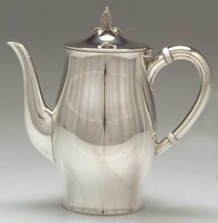 Paul Revere-Plain (Sterling, Hollowware) Coffee Pot