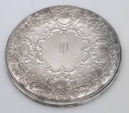 Old Master (Sterling, Hollowware, 4 Marks) Sterling Purse Mirror