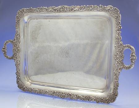 727 (Sterling, Hollowware) Large Waiter Tray
