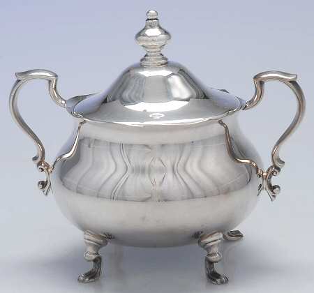 43311 (Silverplate, Hollowware) Sugar Bowl & Lid