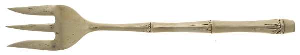 Royal Bamboo (Bronzeware) Large Solid Serving Fork