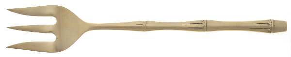 Royal Bamboo (Bronzeware) Solid Salad Serving Fork