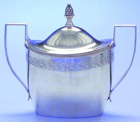 1799 (Sterling, Hollowware) Sugar Bowl & Lid